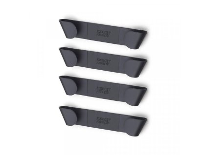 Joseph Joseph CupboardStore sada držiakov na veko, sivá, 85149