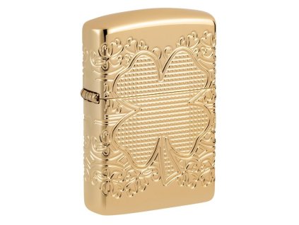 Zippo 28031 Lucky Clover Design