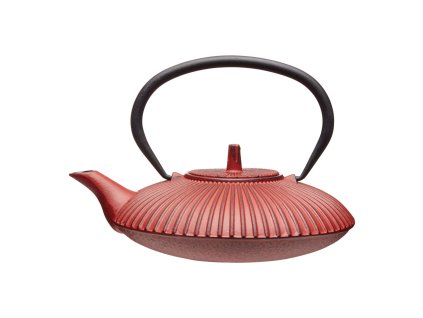 Liatinová kanvica La Cafetière 0,6 l, červená, LCTEACAST03