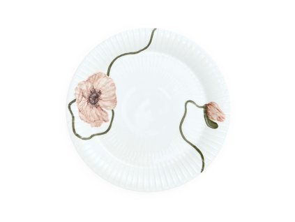 Kähler Hammershøi Poppy porcelánový tanier 22 cm, white, 692289