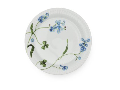 Kähler Hammershøi Summer porcelánový tanier 22 cm, forget me not, 693291