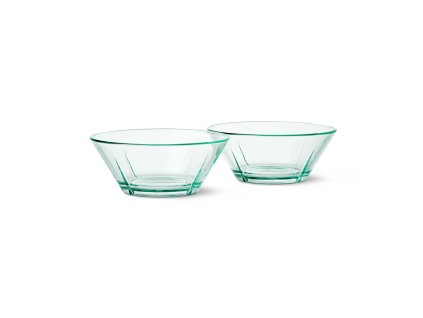 Rosendahl Grand Cru Recycled sklenené servírovacie misky 15 cm, clear green, 2 ks, 25379