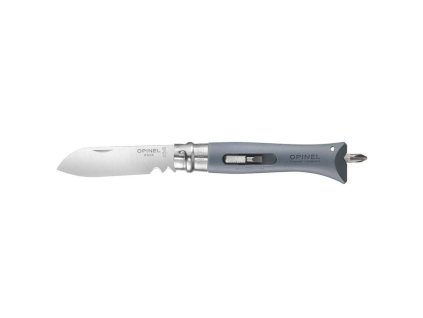 Multifunkčný nôž Opinel DIY N°09 8 cm, sivý, 001792
