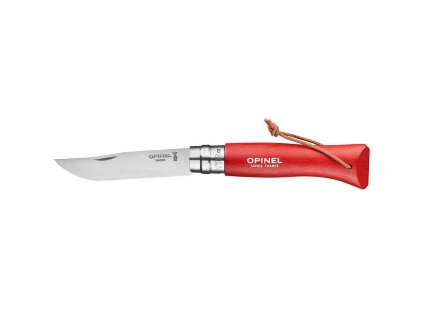 Zatvárací nôž Opinel Colorama N°08 8,5 cm, červený, 001705