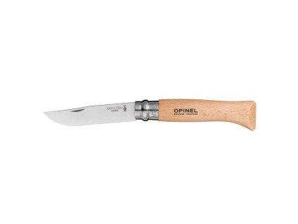 Zatvárací nôž Opinel Inox N°08 8,5 cm, 123080