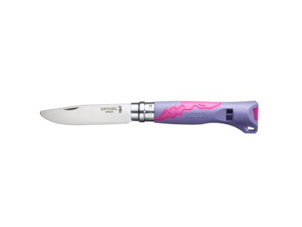 Multifunkčný nôž Opinel Outdoor Junior N°07 7 cm, fialový, 002152