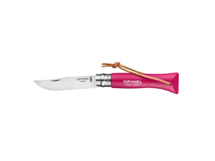 Zatvárací nôž Opinel Colorama N°06 7 cm, ružový, 002201