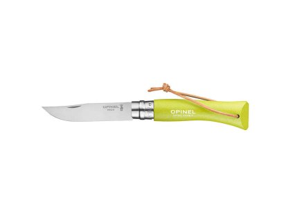 Zatvárací nôž Opinel Colorama N°07 8 cm, zelený, 002207