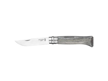 Opinel Laminovaná breza N°08 Fínska breza 8,5 cm, sivá, 002389