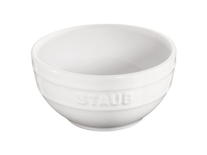 Keramická okrúhla misa Staub 12 cm/0,4 l biela, 40511-125