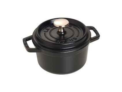 Staub Cocotte okrúhly hrniec 14 cm/0,8 l čierny, 1101425