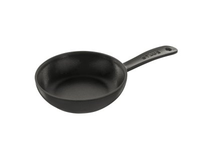 Liatinová panvica Staub 16 cm, čierna, 1221623