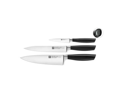 Súprava 3 nožov Zwilling All Star, kuchársky nôž 20 cm, nôž na krájanie 20 cm a nôž na špíz 10 cm, 33760-003
