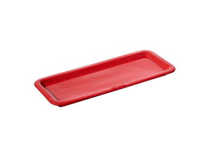 Keramický servírovací tanier Staub 36 x 14 cm, čerešňa, 40509-025