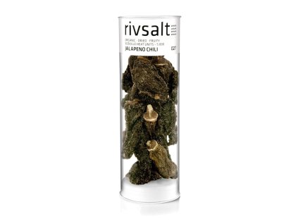 Rivsalt Jalapeno Chili organické zelené čili papričky, 25g, RIV027