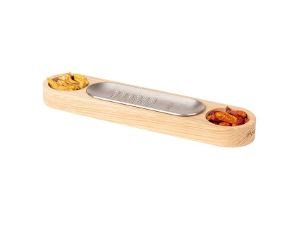 Darčeková súprava Rivsalt Chilli so strúhadlom, dreveným stojanom a sušenými bio chilli papričkami, RIV024