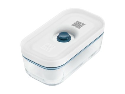 Vákuová dóza na potraviny Zwilling Fresh & Save, sklo S 0,35 l, morská modrá, 36801-301