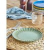 Bloomingville Latina kameninový tanier 20 cm, zelený, 82061366