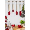 Špachtľa KitchenAid s drevenou rukoväťou, empírová červená, KQR731OHERE