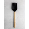 KitchenAid špachtľa s drevenou rukoväťou, čierna onyxová, KQG630OHOBE