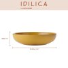 Súprava kameninových misiek KitchenCraft Idilica 21 cm, IDBOWLPK4