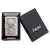 Zippo 21972 Skull With Brain Surprise