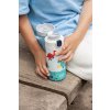 Monbento Pop detská fľaša na pitie 360 ml, modrá dino, 36334120
