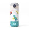 Monbento Pop detská fľaša na pitie 360 ml, modrá dino, 36334120