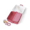 Monbento Snacky detský box na desiatu 0,85 l, ružoví vtáci, 81014121