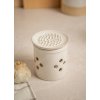 KitchenCraft Idilica nádoba na uskladnenie cesnaku so strúhadlom, krémová, IDGARLIC