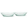 Rosendahl Grand Cru Recycled sklenené dezertné taniere 16 cm, clear green, 2 ks, 25370