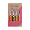 Opinel Les Essentiels Fifties sada nožov a škrabiek 4 ks, 001452
