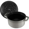 Staub Cocotte hrniec okrúhly, grafitovo sivý, 26 cm