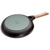 STAUB panvica s drevenou rukoväťou, 28 cm