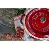 Staub Cocotte hrniec okrúhly, čerešňa, 24 cm