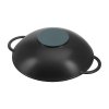Wok Staub so sklenenou pokrievkou 37 cm, čierny