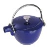 Staub liatinová kanvica 21 cm/1,15 l tmavomodrá, 1650091