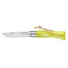 Zatvárací nôž Opinel Colorama N°07 8 cm, zelený, 002207