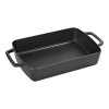 Liatinový pekáč Staub 30x20 cm/3,15 l čierny, 1303023