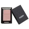 Zippo 26908 High Polish Rose Gold Zippo Logo