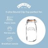 Kilner Clip Top nádoba s klipom, okrúhla, 3 l, 0025.494