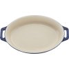 Keramická zapekacia nádoba Staub oválna 23 cm/1,1 l tmavomodrá, 40511-157