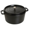 Staub Cocotte okrúhly hrniec 34 cm/12,6 l čierny, 1103425