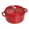 Staub Cocotte hrniec okrúhly 20 cm / 2,2 l čerešňa, 1102006