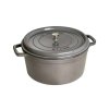 Staub Cocotte hrniec okrúhly 20 cm / 2,2 l sivý, 1102018