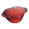 Staub Cocotte hrniec v tvare srdca 20 cm/1,75 l čerešňa, 1100006
