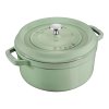 Staub Cocotte hrniec okrúhly 26 cm/5,25 l šalviovo zelený, 11026115