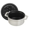 Staub Cocotte Mini hrniec okrúhly 10 cm/0,25 l, biela hľuzovka, 11010107