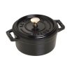 Staub Cocotte Mini hrniec okrúhly 10 cm/0,25 l čierny, 1101025