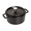 Staub Cocotte okrúhly hrniec 18 cm/1,7 l čierny, 1101825